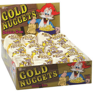 gnb Gold Nuggets Bubblegum 50GM 24PK