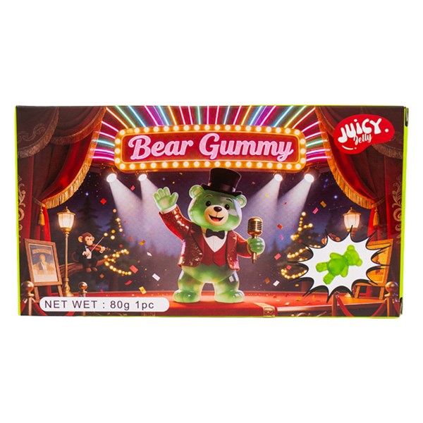 JJ Bear Gummy Theatre Box 80GM 12PK