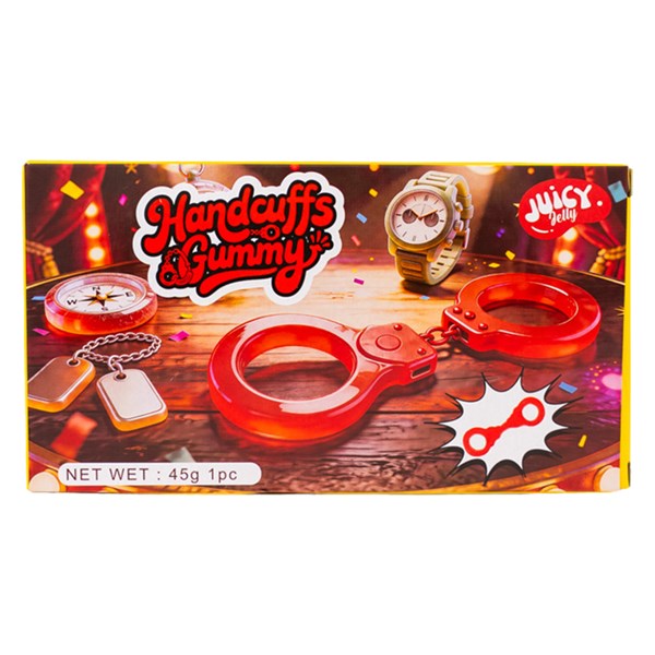 JJ Handcuffs Gummy Theatre Box 45GM 12PK