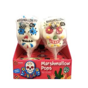 mph Skull Marshmallow Pops 40GM 12PK