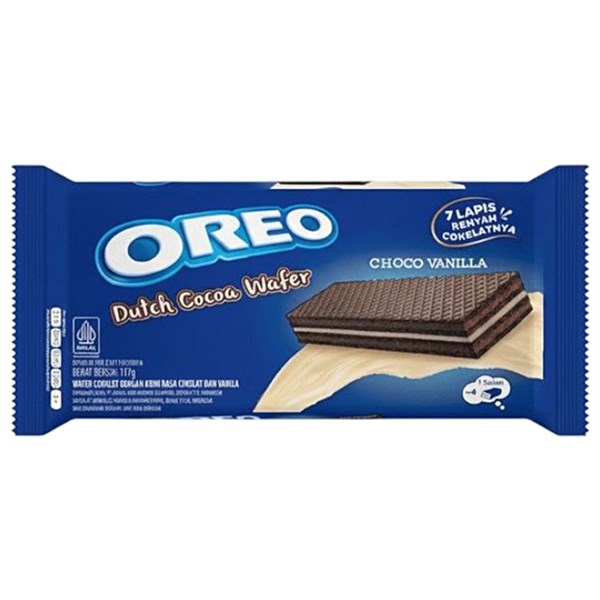 OREO Wafer Dutch Chocolate Vanilla 117GM 24PK