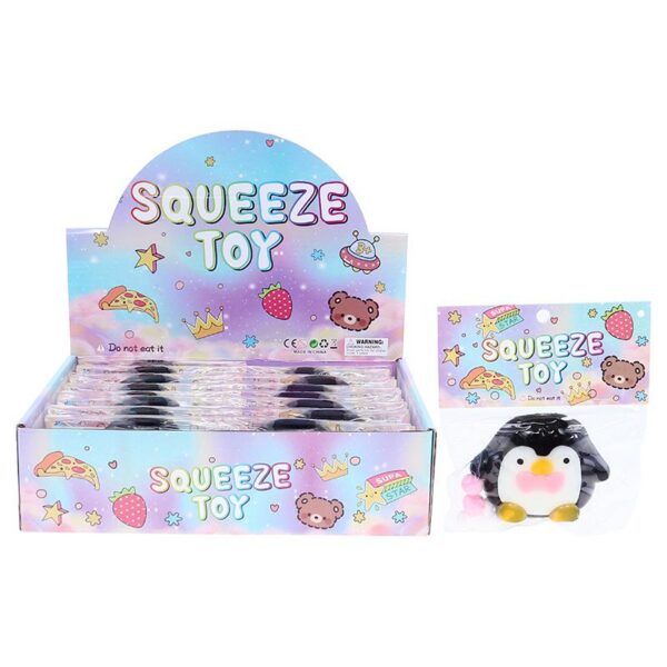Squishy Squeeze Animal Penguin 16PK