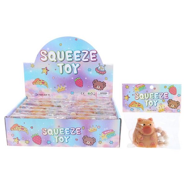 Squishy Squeeze Animal Capybara 16PK