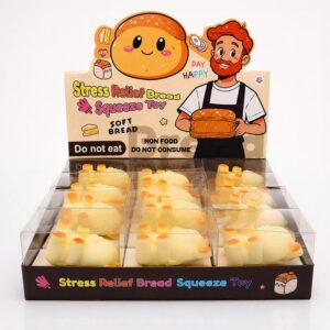 Squishy Squeeze Animal Bear 12PK
