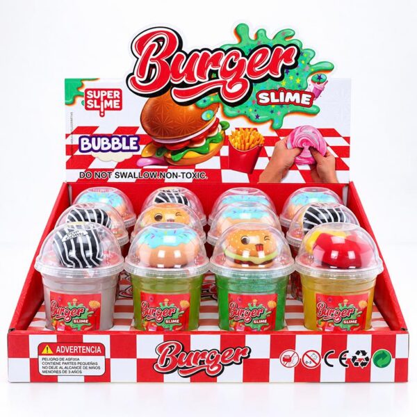 Fast Food Slime 4 Assorted Designs 12PK