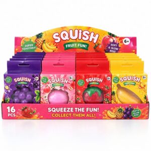Squishy Squeeze Fruit Series 16PK