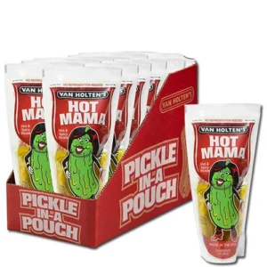 Van Holten's HOT Mama Pickle-In-A-Pouch 12PK