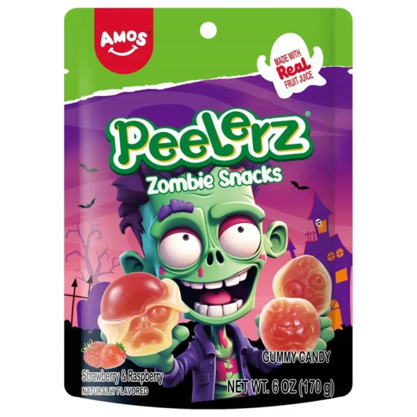 Amos Peelerz Zombie Snacks 170GM 12PK