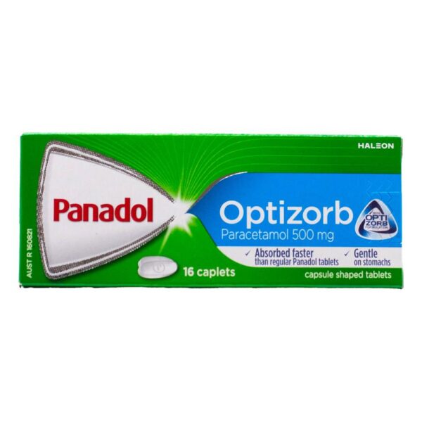 PANADOL PK16 CAPLETS PARACETAMOL 500MG OPTIZORB 24 INNER