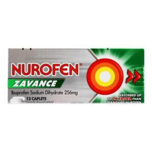 w_742965 NUROFEN ZAVANCE CAPLETS 256MG 12PK